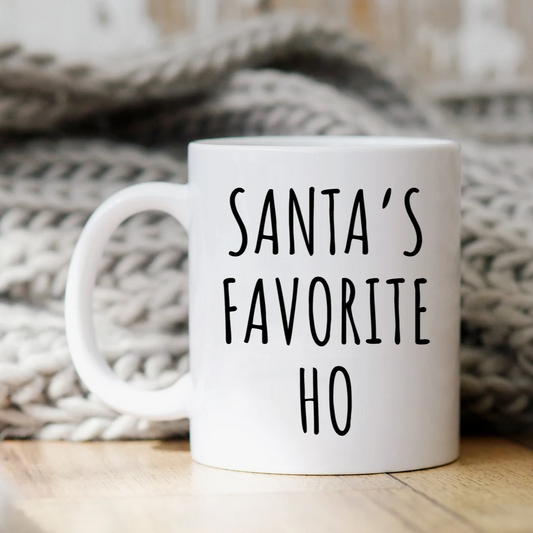 Santa's Favorite Ho Mug
