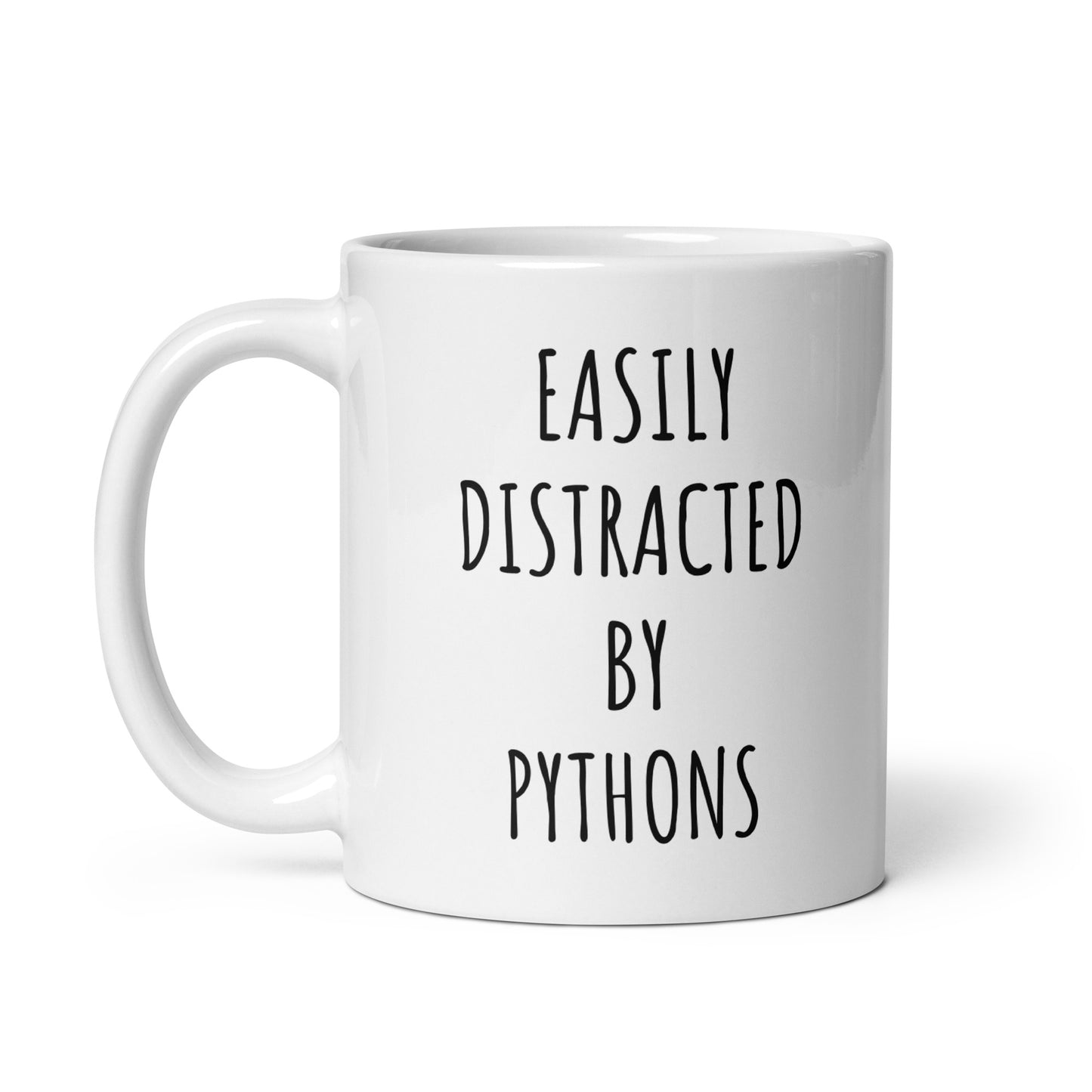 Easily Distracted By Pythons Mug