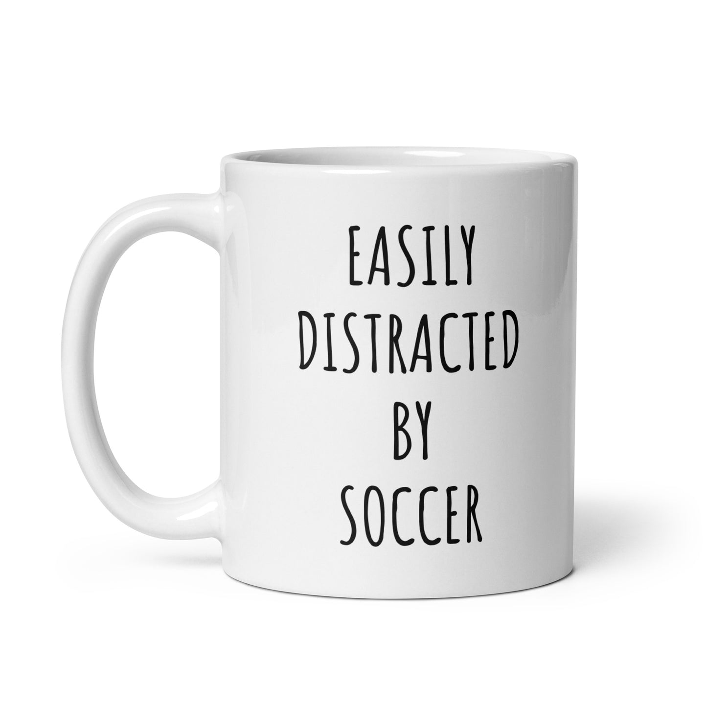 Easily Distracted By Soccer Mug