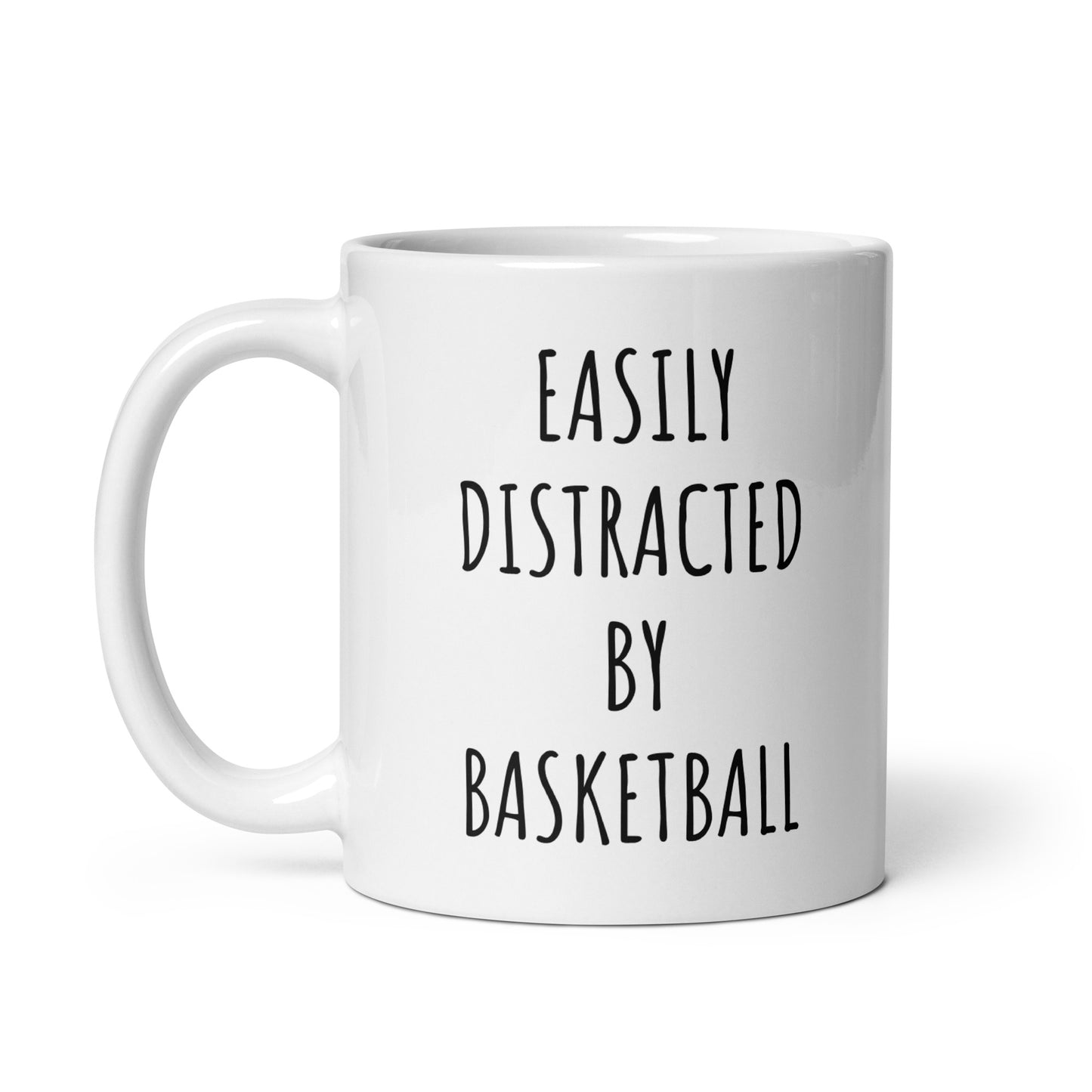 Easily Distracted By Basketball Mug