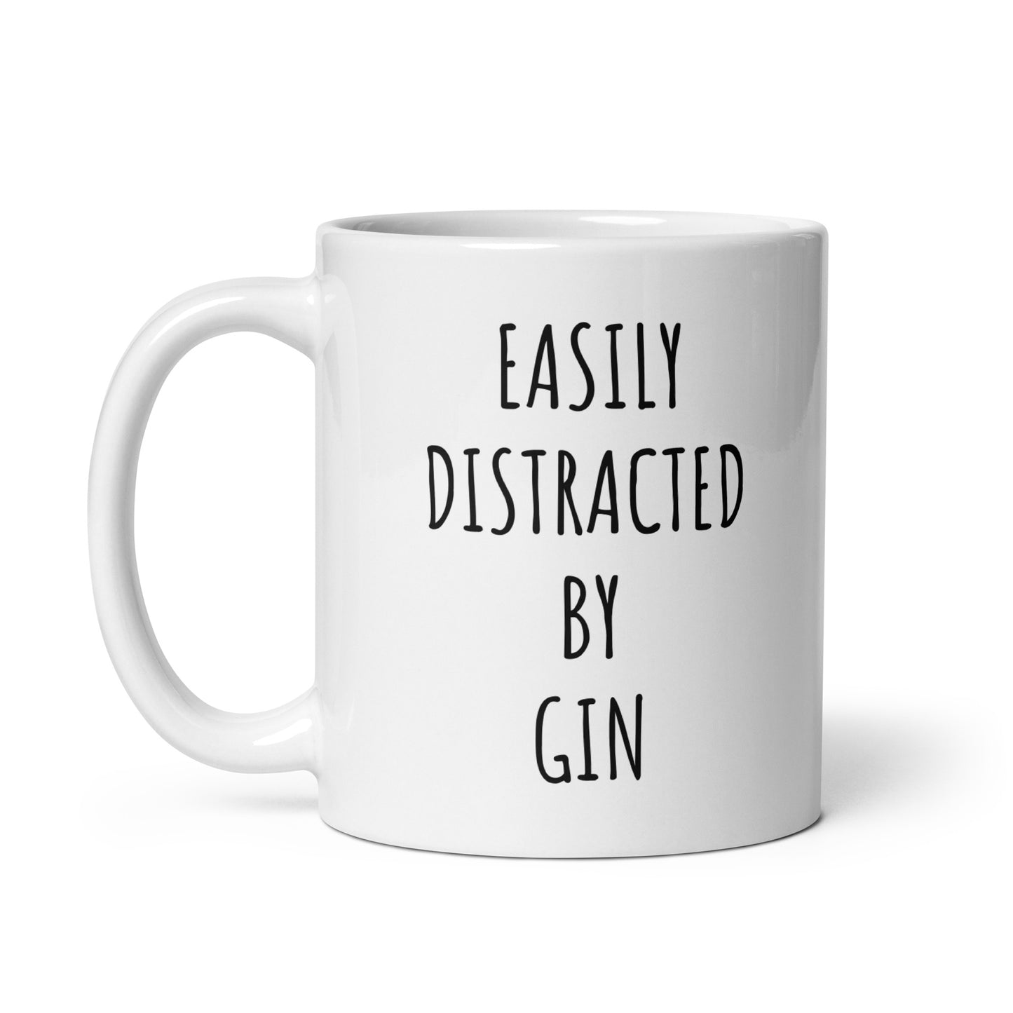 Easily Distracted By Gin Mug