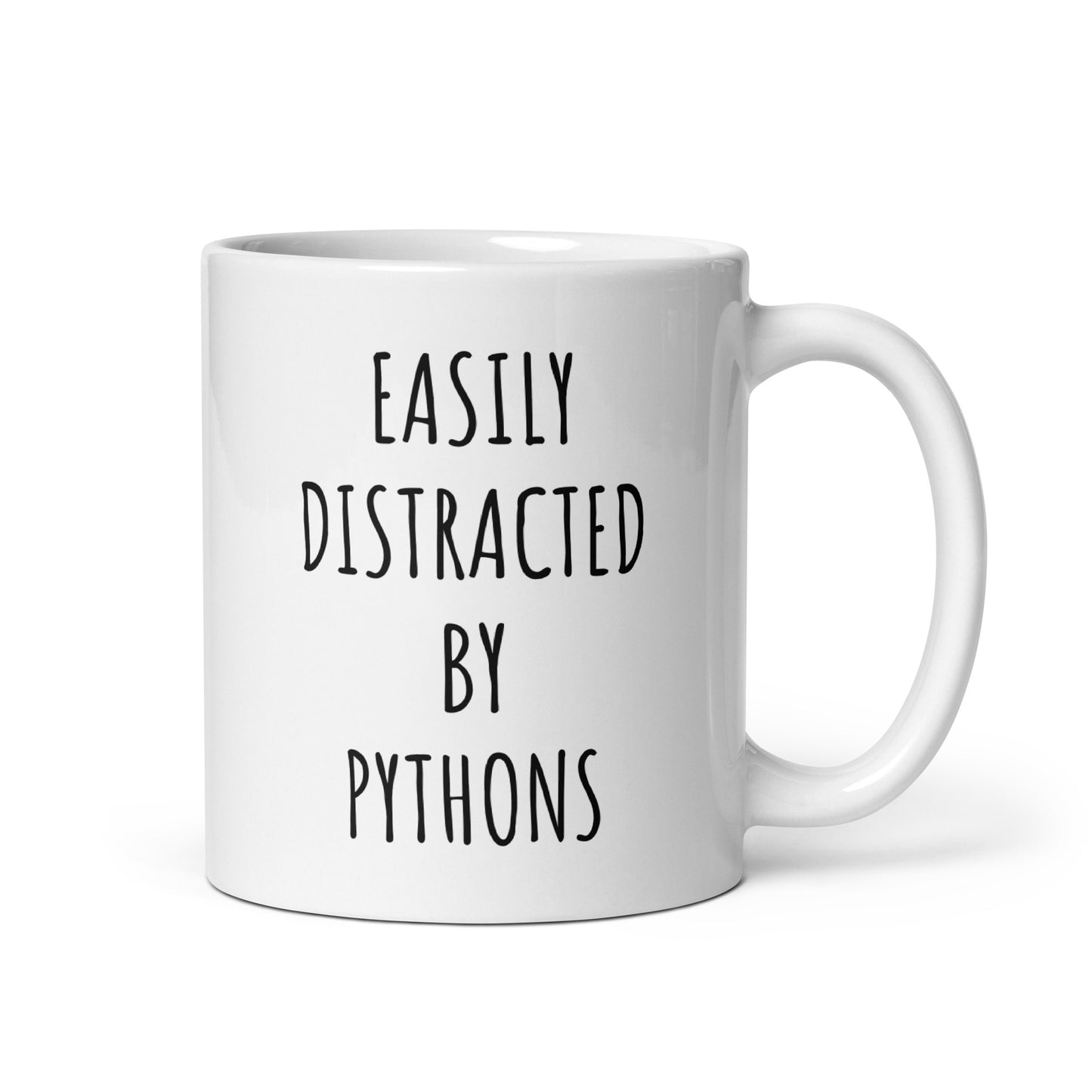 Easily Distracted By Pythons Mug