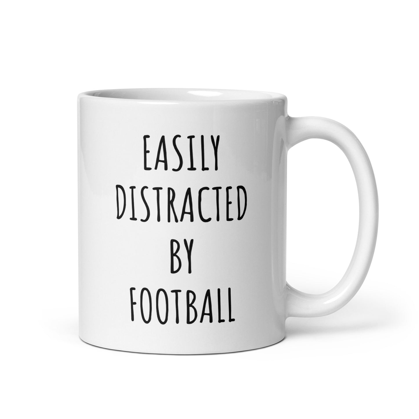 Easily Distracted By Football Mug