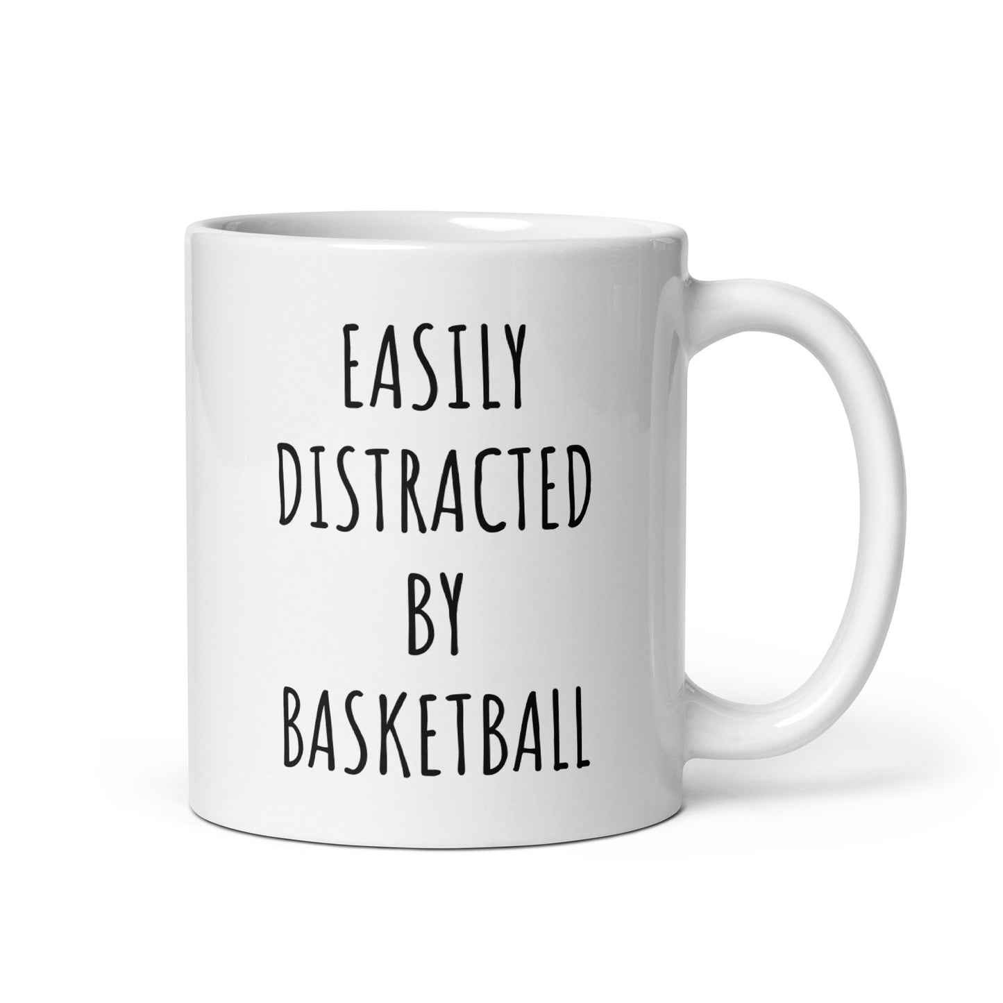 Easily Distracted By Basketball Mug