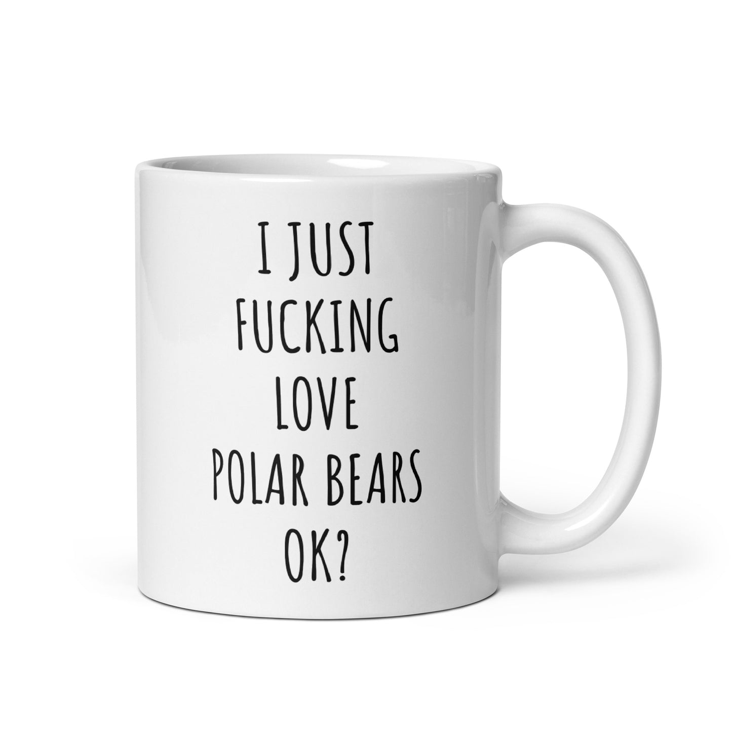 I Just Fucking Love Polar Bears Ok? Mug