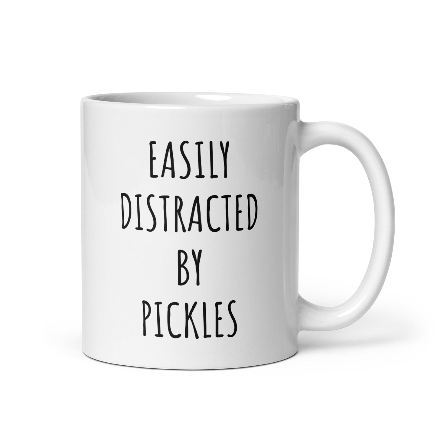 Easily Distracted By Pickles Mug