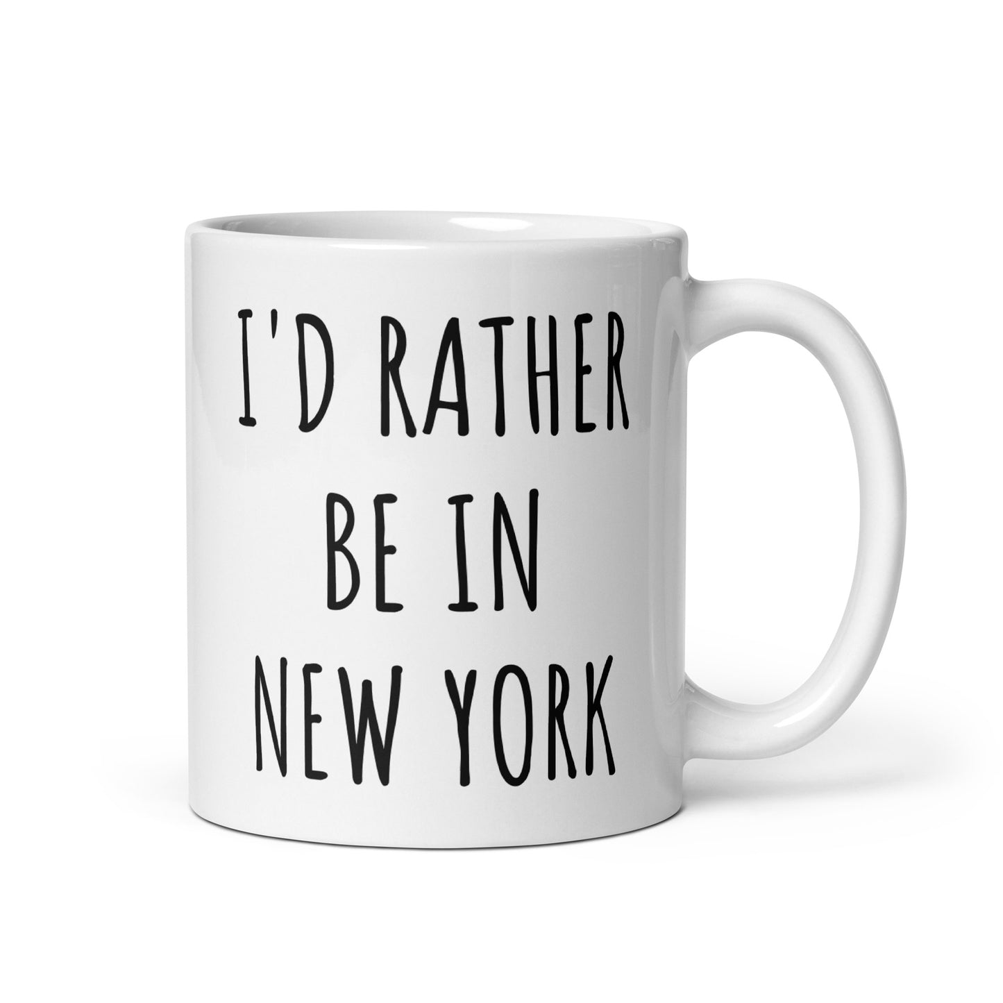 I'd Rather Be In New York Mug