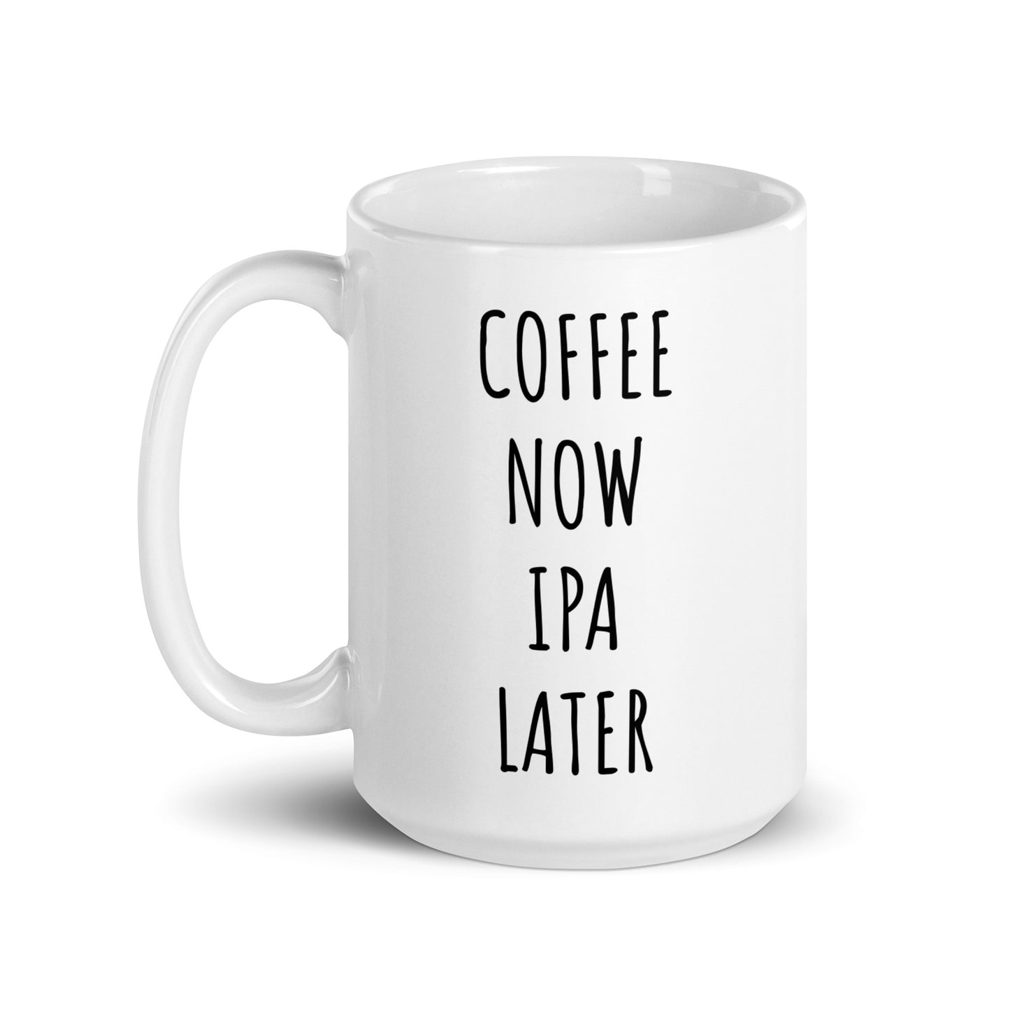 Coffee Now IPA Later Mug