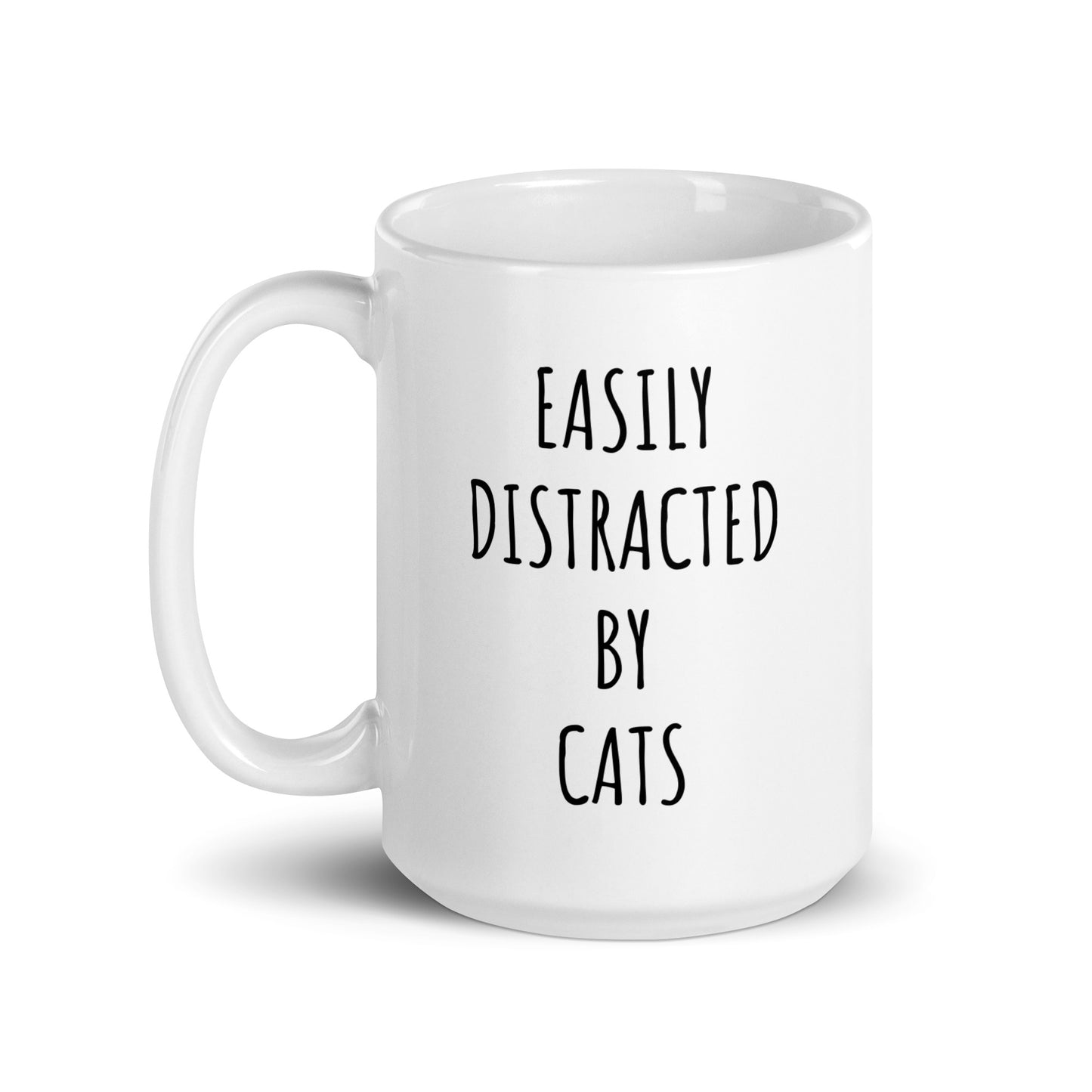 Easily Distracted By Cats Mug