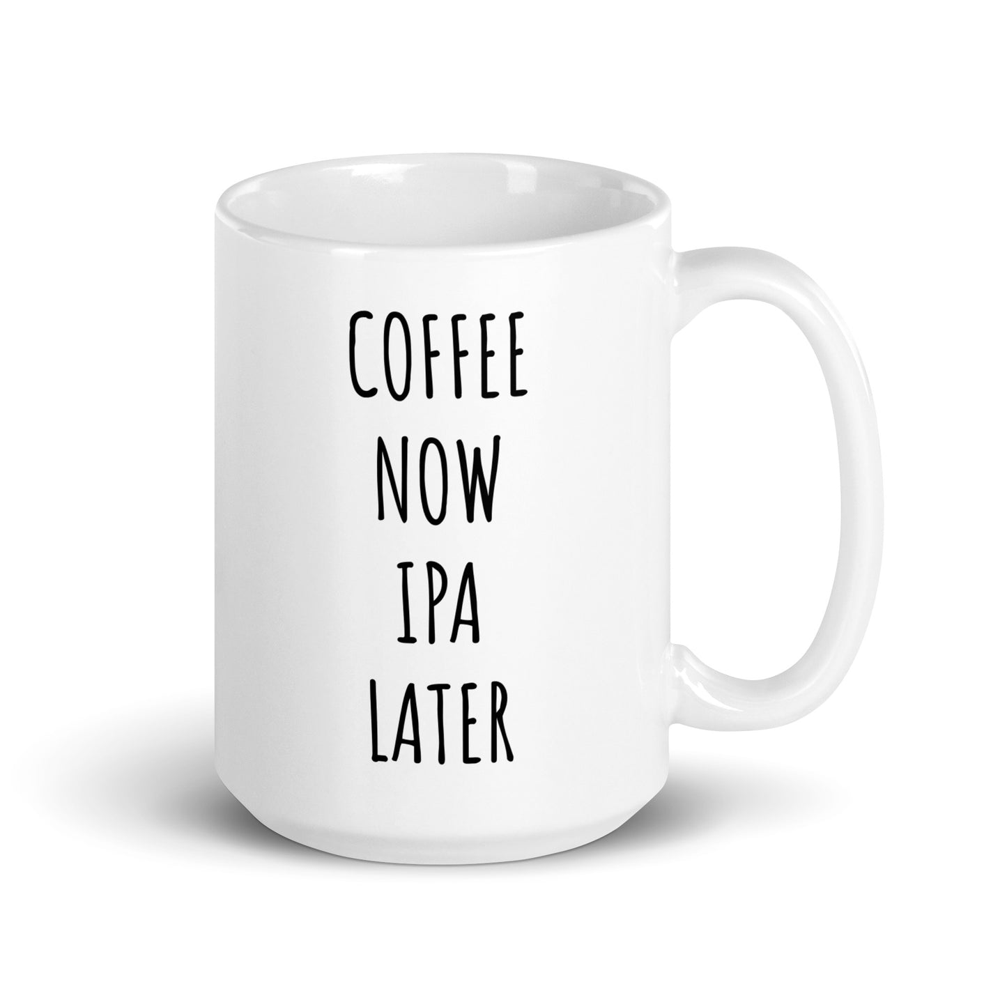 Coffee Now IPA Later Mug