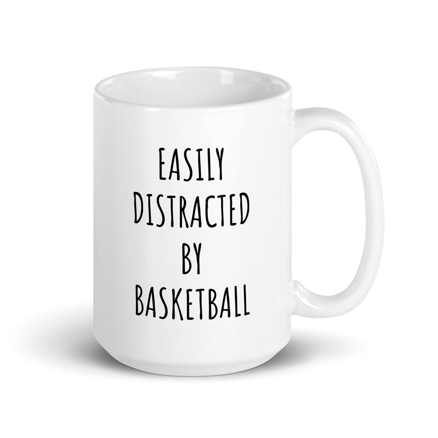 Easily Distracted By Basketball Mug