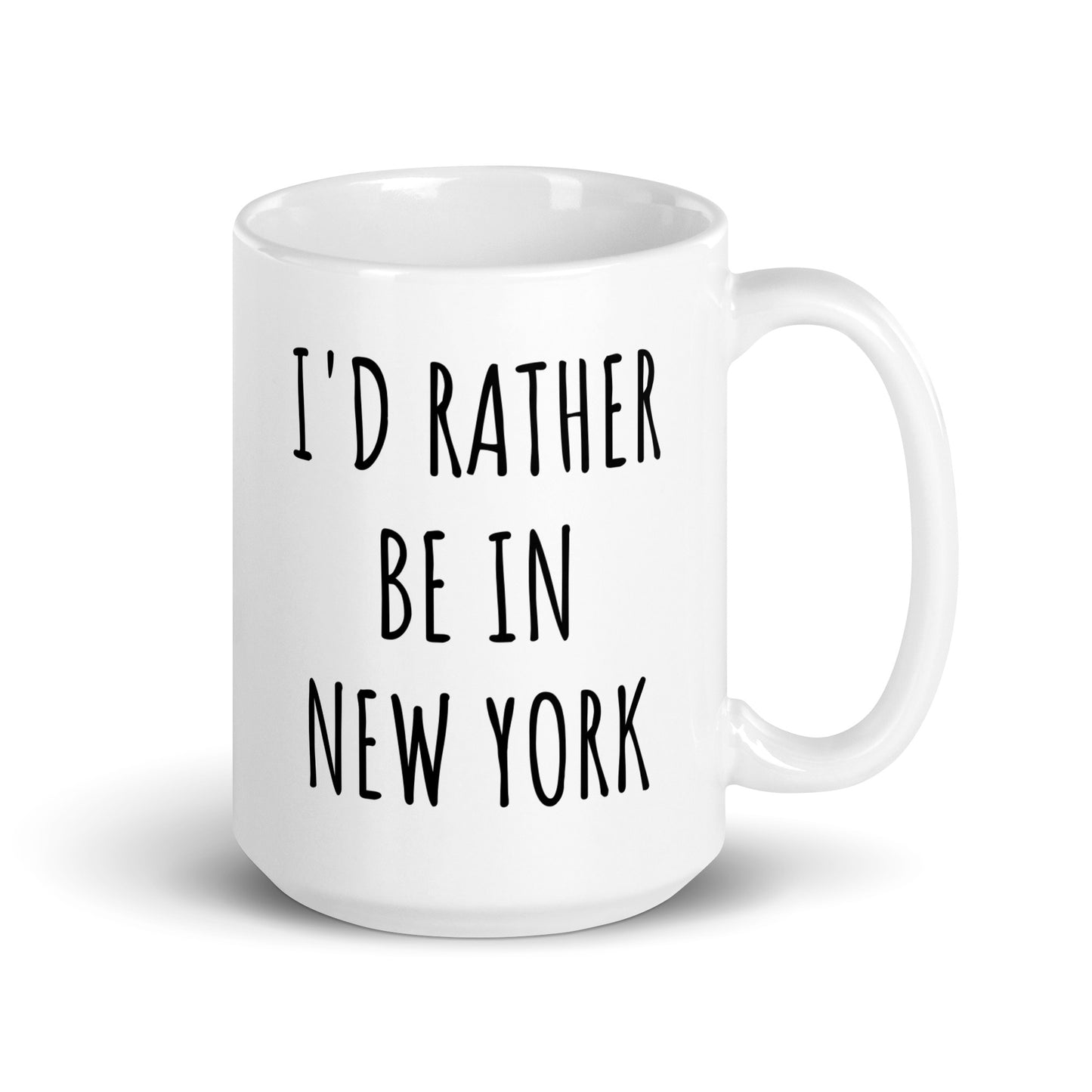 I'd Rather Be In New York Mug